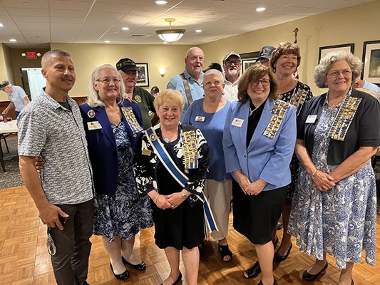Honorary Partner ceremony for the MA VVA State Council by the MA State Society NSDAR.